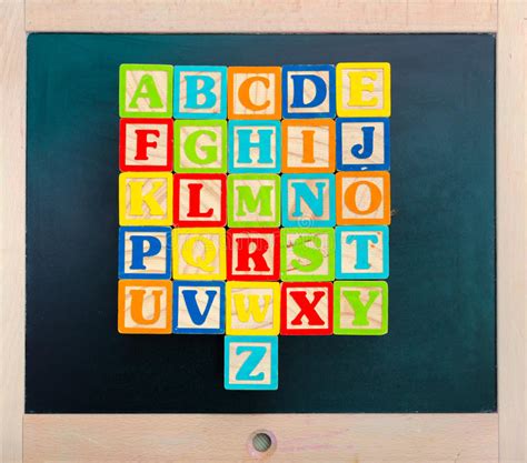 Wooden Alphabet Blocks Stock Image Image Of Render Collection 70390847