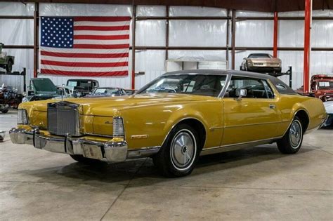 1973 lincoln mark iv 14204 miles gold moondust metallic coupe 460ci v8 automati for sale
