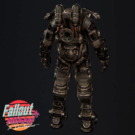 Tyler Woods Fallout Miami Enclave X 01 Advanced Power Armor And Frame