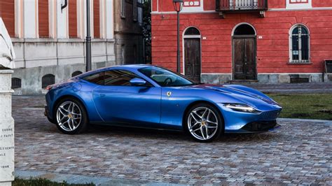 The 2011 film cars 2. Blue Ferrari Roma 2021 12 4K 5K HD Cars Wallpapers | HD ...