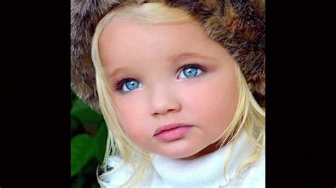 10 Most Beautiful Blue Eyes Children Eyes Youtube