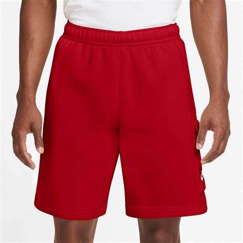 Nike Mens Sportswear Club Fleece Cargo Shorts Academy