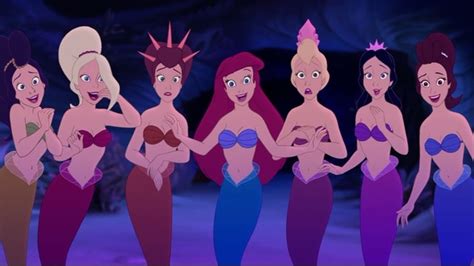 The Little Mermaid Ariels Sisters The Little Mermaid Sisters Ariels Sisters Little Mermaid