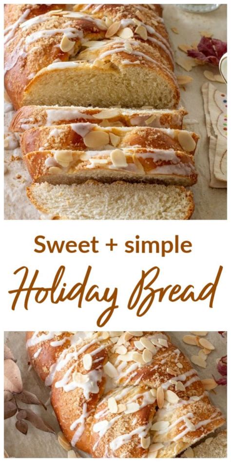 Rudolph is gonna love this one. Christmas Bread Braid Plait Recipe : Braided Easter Bread ...