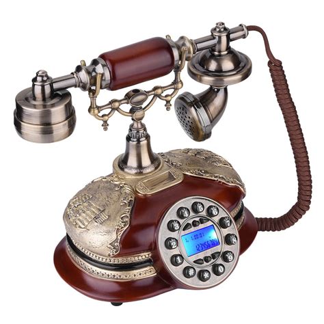 Greensen Retro Vintage Antique Style Phonetelephone Rotary Dial Antique
