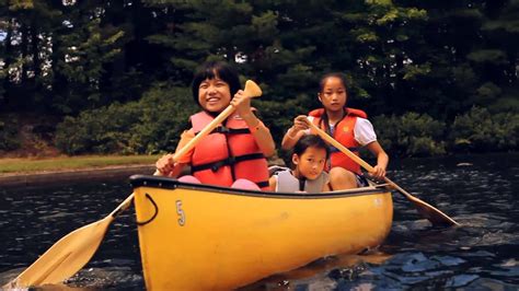 Columbia International College Summer Camp Video Fun At Bark Lake
