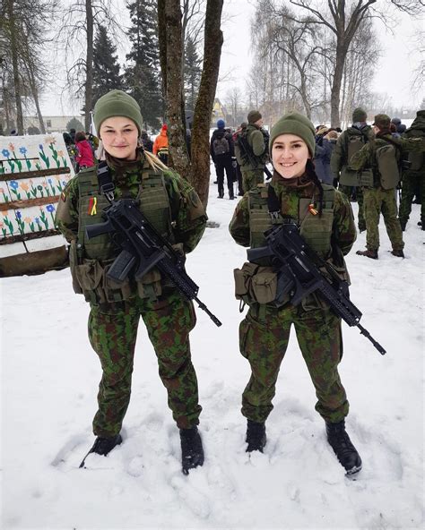 Much Respect For Lithuanian Women Who Bravely Defend Their Tevynė Against All Enemies Foreign