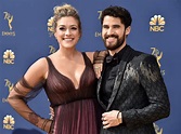 Darren Criss & Mia Swier from 2018 Emmy Awards: Red Carpet Couples | E ...