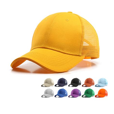 Wholesale Promotion Customize 6 Panel Trucker Snapback Hat Mesh
