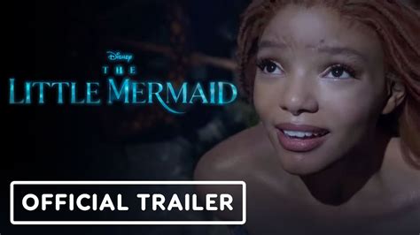 the little mermaid official teaser trailer 2023 halle bailey daveed diggs d23 expo 2022