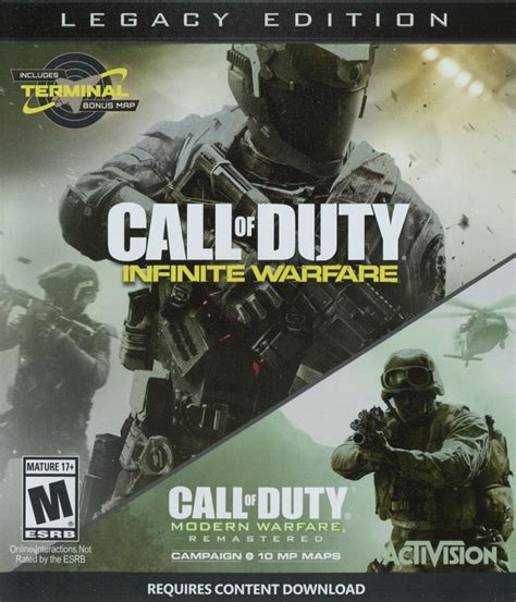 Call Of Duty Infinite Warfare Legacy Edition 2016 Mobygames