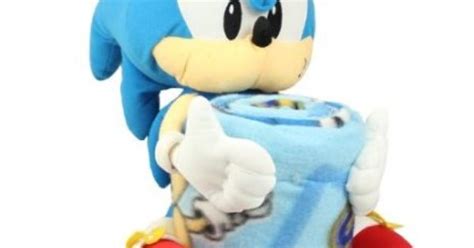 Sonic The Hedgehog Blanket And Plush Set Bedroom Theme Pinterest