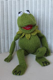 This was my first knit pattern that i made. Ravelry: Kermit Toy pattern by Wendy Yarns