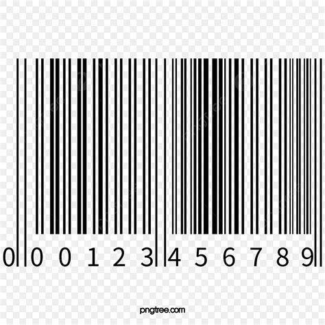 Barcode White Transparent Barcode Vector Material Barcode Clipart