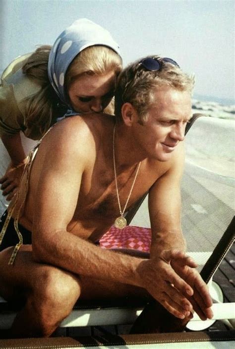 steve mcqueen and faye dunaway shared a sunny beach day in the thomas crown affair 1968 faye