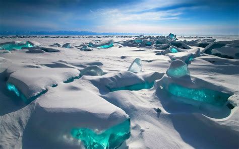 Nature Landscape Snow Ice Hd Wallpaper Wallpaper Flare