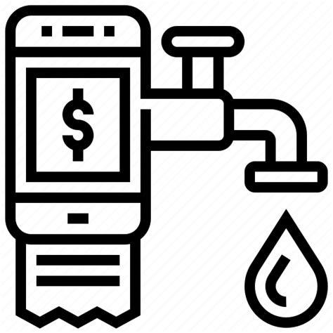 Bill Outlay Payment Utility Water Icon