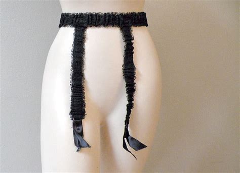 Shop our best selection of garter belts. 50s 60s Black Lace Garter Belt by GiGi - Pretty Sweet Vintage