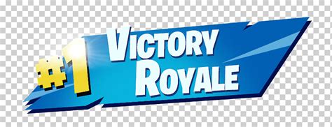 Logo Marca Producto Diseño Banner Fortnite Victory Royale Texto Logo