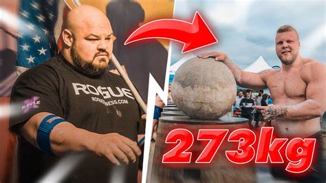 Vs brain shaw from the world's strongest man competition 2021 final! ‼️273kg‼️ Record del mundo bolas de Atlas! Brian Shaw VS ...