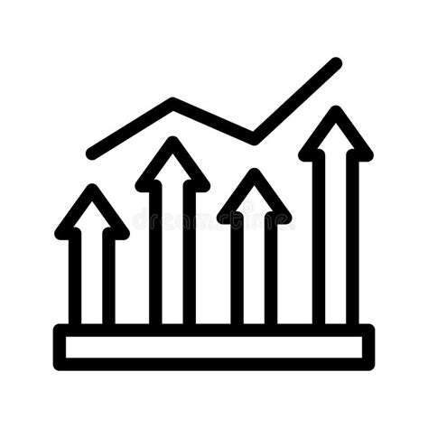 Progress Report Icon Stock Vector Illustration Of Growth 219805196