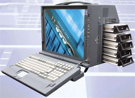 New Rugged Expandable Portable Server/Workstation with 17 Inch Monitor ...