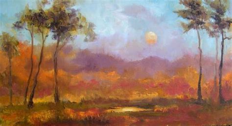 Amy Whitehouse Paintings Autumn Landscape Oil Painting By Amy Whitehouse