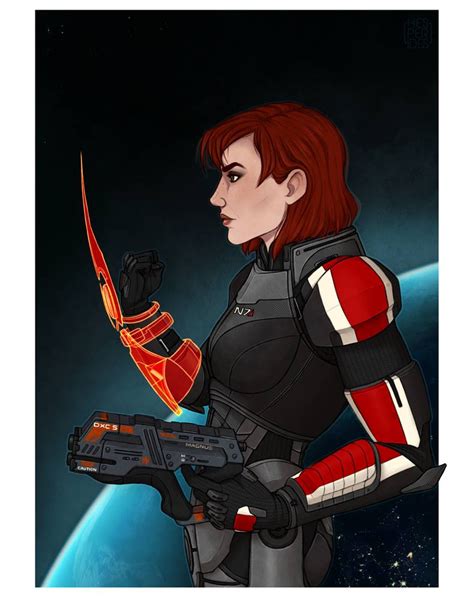 Me Commander Jane Shepard By Hes Per Ides On Deviantart Zelda