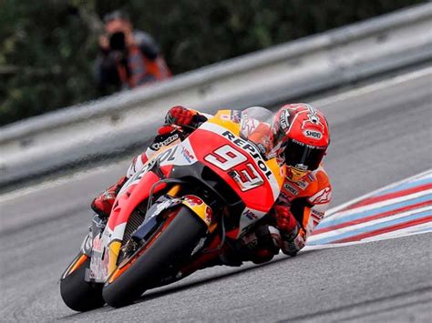 Marc Marquez Learns How Much Lean Angle Is Too Much Drivespark News