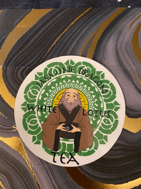 Iroh White Lotus Tea Decal Sticker For Men Women And Children Etsy