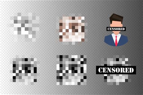 Pixelated Censor Stock Vectors Istock