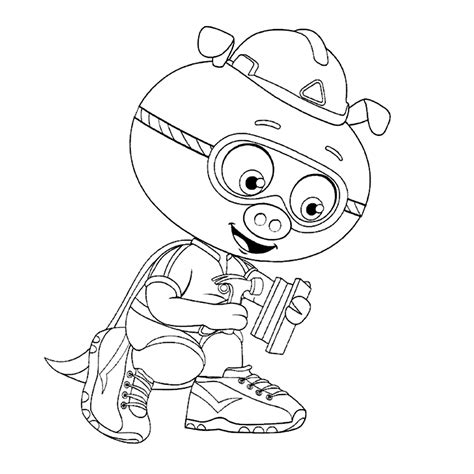 Super Why Coloring Pages And Books 100 Free And Printable