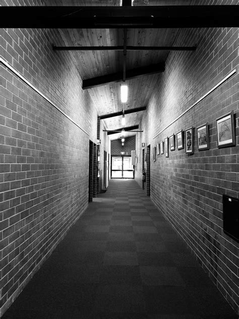 Wallpaper School Hallway