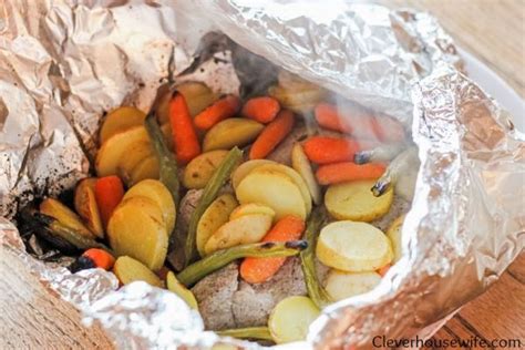 And then remove it the last 1/2 hour or so. Pork Tenderloin Foil Packet | Foil packets, Foil packet dinners, Food recipes