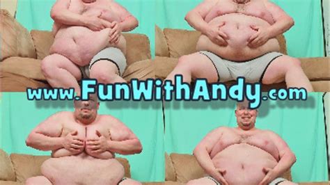 Look Up At Fat Guys Moobs Big Belly While He Shows Them Off Wmv Fun With Andy Fat Fetish