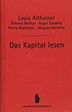 Das Kapital lesen by Louis Althusser ï¿½tienne Balibar | Goodreads