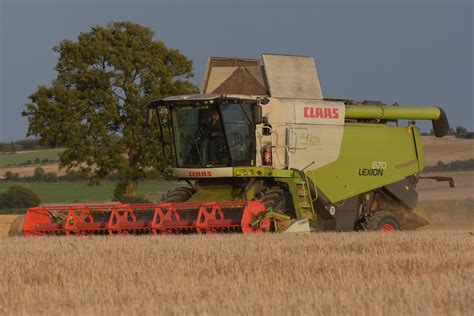 Claas Lexion 670 Montana Combine Harvester Cutting Spring Flickr