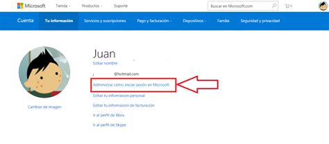 Como Cambiar El Correo Electrónico Principal En Tu Cuenta De Microsoft