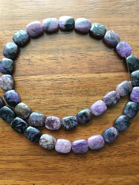 Russian Charoite Stone Beads Charoite Purple Stone 16 Etsy Stone Beads Pink Tools Purple