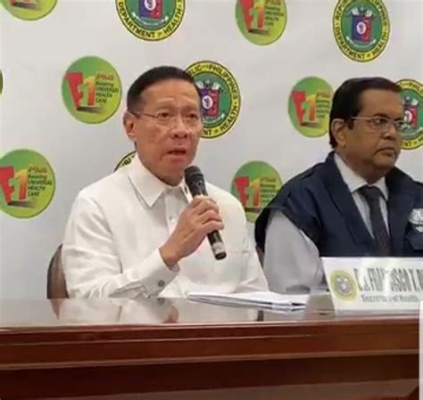 Read the full document here. Balitang New York : Health Secretary Francisco T. Duque ...