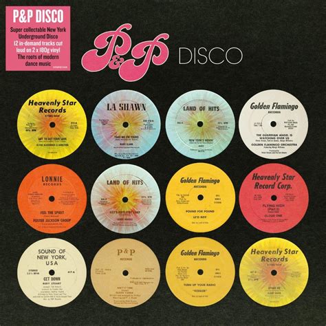 Pandp Disco Limited 180gram Heavyweight Vinyl 2lp Set What Records