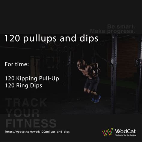 120 Pullups And Dips Workout Wod Wodcat Workouts