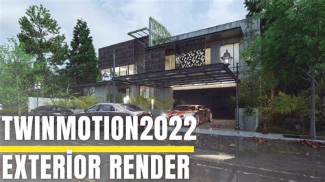 Twinmotion 2022 Exterior Render Tutorial Youtube