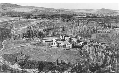 The University Of Alaska Fairbanks Campus In 1938 Alaska Fairbanks