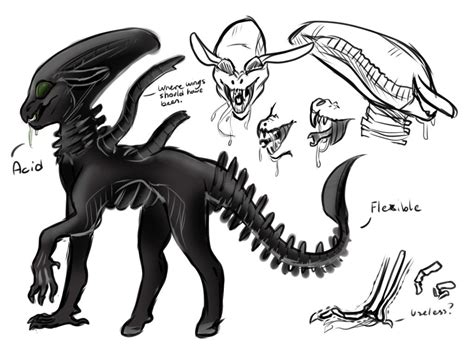 Xenomorph Pony By Sparrowflightart On Deviantart