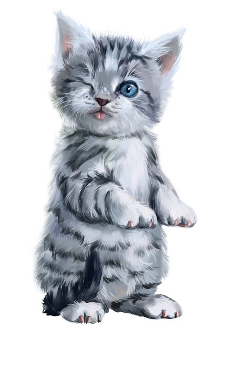Pin By M Angeles Garcia On Gatos Kitten Images Cute Animal Drawings