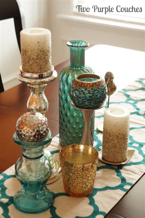 Some design trends are fleeting, others stand the test of home accessories are a great way to add bursts of teal into a room. Dining Room Decor