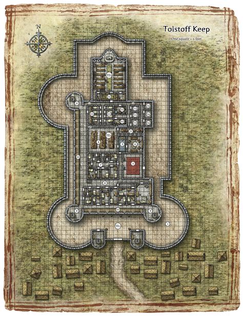Maps Of The Month Eberron Tolstoff Keep And Halaster Blackcloaks