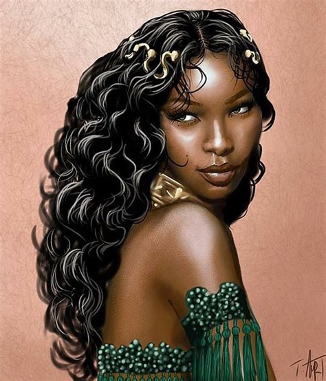 African Girl Magic Black Girl Art Black Art