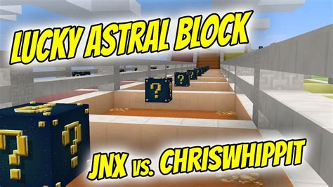 Lucky Astral Block Race Med Jnx Och Whippit Minecraft Mod Youtube